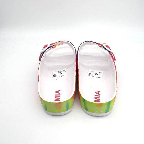 Mia Jasmin Print Women's Sandals Multi Color Sz 11 - Picture 5 of 8